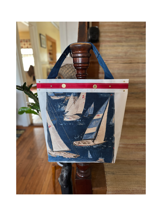 The Sea Sac Top Handle Tote