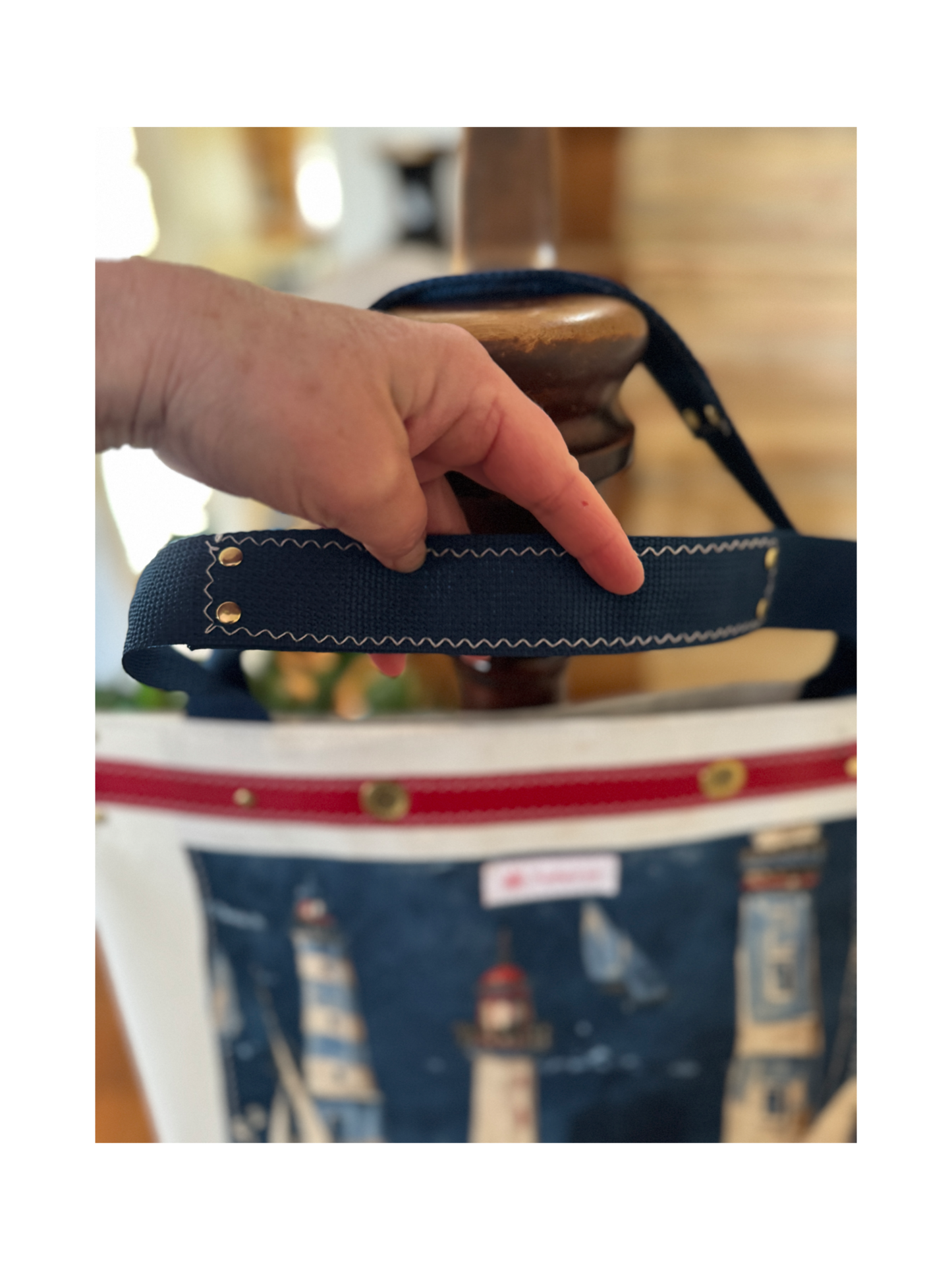 The Sea Sac Top Handle Tote