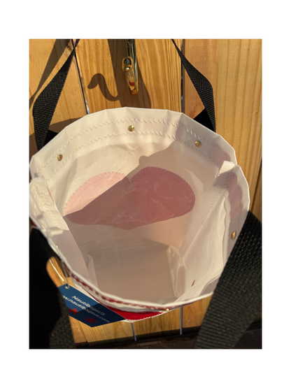 The I Love … Sailcloth Bucket Bag