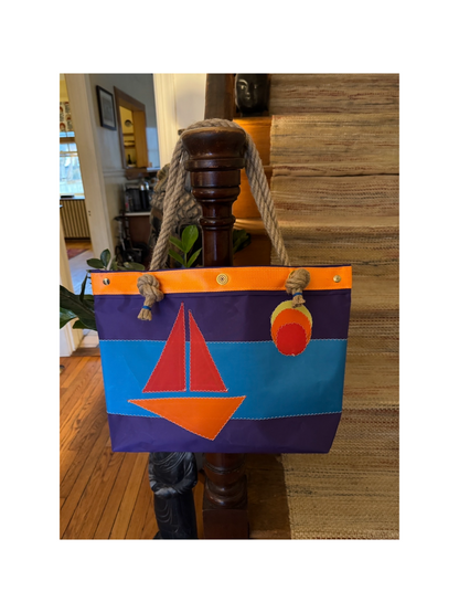 PTOWN Sailboat Shoulder Bag